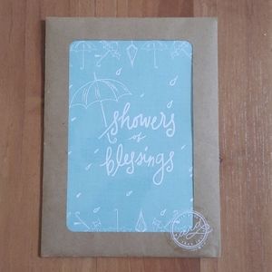 New "Showers of Blessings" Keepsake "card"